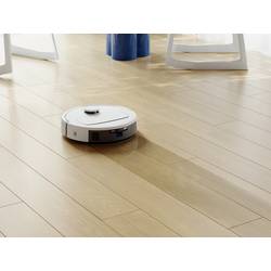 ECOVACS DEEBOT N20e PLUS robot na vysávání a vytírání podlahy, bílá, bezsáčkový, ovládání aplikací, hlasové pokyny, kompatibilní se systémem Amazon Alexa,