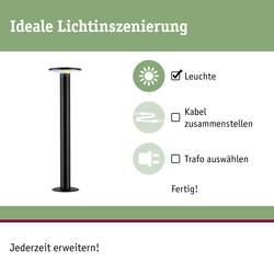 Paulmann 94756 Plate Osvětlení chodníčků LED pevně vestavěné LED 5 W antracitová
