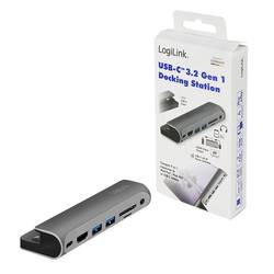 LogiLink USB-C® dokovací stanice UA0385 Vhodné pro značky (dokovací stanice pro notebook): Apple napájení USB-C®