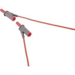 VOLTCRAFT MSB-501 sada měřicích kabelů lamelová zástrčka 4 mm lamelová zástrčka 4 mm 2.00 m 12 ks