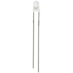 TRU COMPONENTS LED s vývody studená bílá kulatý 3 mm 14400 mcd 30 ° 20 mA 2.7 V, 3.4 V