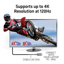 club3D HDMI kabel Zástrčka HDMI-A 10.00 m černá CAC-1376 HDMI kabel