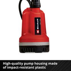 Einhell 1668363+2356576 ponorné tlakové čerpadlo 3000 l/h 20 m