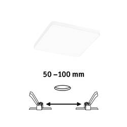 Paulmann 79936 LED panel vestavný 8.5 W neutrální bílá bílá