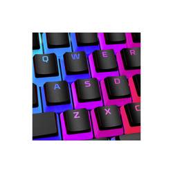 HyperX Pudding Keycaps , provedení pro DE klávesnice, černá