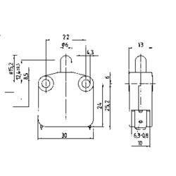 Marquardt 1117.0101, 01117.0106-01 tlačítko, 400 V/AC, 16 A, 1 ks