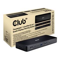 club3D Dokovací stanice pro notebook Thunderbolt™ 4 CSV-1583