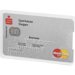 Durable RFID pouzdro na dokumenty, ochranné pouzdro 890319 stříbrná, transparentní 3 ks