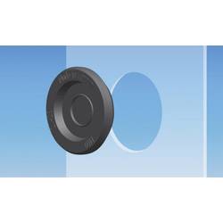 PB Fastener 1604-SB kabelová průchodka Tloušťka montážní desky (max.) 2.5 mm silikon černá 1 ks