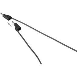 VOLTCRAFT MSB-200 měřicí kabel lamelová zástrčka 2 mm lamelová zástrčka 2 mm 30.00 cm černá 1 ks