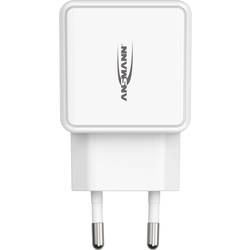 Ansmann HomeCharger HC212 USB nabíječka, 2x USB A, 12 W, bílá