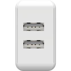 Ansmann HomeCharger HC212 USB nabíječka, 2x USB A, 12 W, bílá