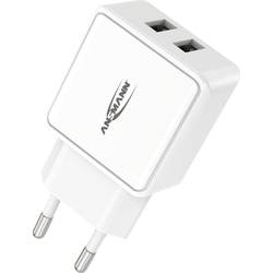 Ansmann HomeCharger HC212 USB nabíječka, 2x USB A, 12 W, bílá