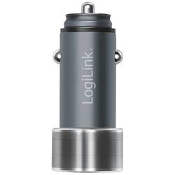 LogiLink Ladegerät USB nabíječka, USB Power Delivery (USB-PD) , 1x USB A , 1x USB-C®, 36 W, Dodávka energie, stříbrná