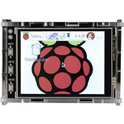 Joy-it 3.2TC skříň displeje Vhodné pro (vývojové sady): Raspberry Pi® akrylová čirá