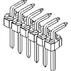 Molex pinová lišta (standardní) Počet řádků: 1 901210780 1 ks Tray