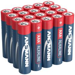 Ansmann LR03 Red-Line mikrotužková baterie AAA alkalicko-manganová 1250 mAh 1.5 V 20 ks