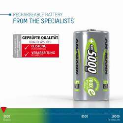 Ansmann maxE HR20 akumulátor velké mono D Ni-MH 5000 mAh 1.2 V 2 ks