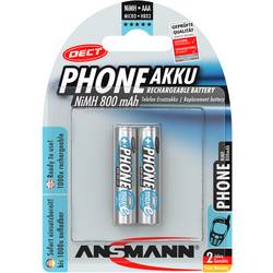 Ansmann DECT maxE HR03 akumulátor AAA Ni-MH 800 mAh 1.2 V 2 ks