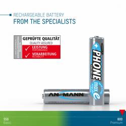Ansmann DECT maxE HR03 akumulátor AAA Ni-MH 800 mAh 1.2 V 2 ks