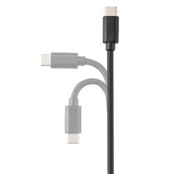 Renkforce Nabíjecí kabel USB USB 2.0 USB-A zástrčka, USB-C ® zástrčka 1.80 m černá PVC plášť RF-5771532