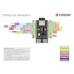 Espressif ESP32-C6-DevKitM-1-N4 vývojová deska