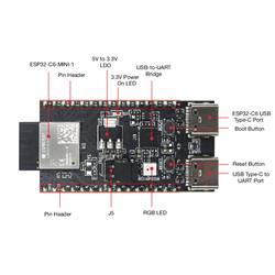Espressif ESP32-C6-DevKitM-1-N4 vývojová deska