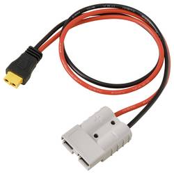 50 a přípojka baterie na XT60 kabel, 0,5 m TC-13619308 černá, červená TRU COMPONENTS Množství: 1 ks