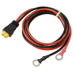 Kabelové očko pro připojovací kabel XT60, 1 m TC-13619320 černá, červená TRU COMPONENTS Množství: 1 ks