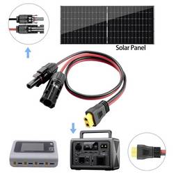 TRU COMPONENTS TC-13619272 Kabel solárního adaptéru 3.31 mm² 20 A Délka kabelu 0.5 m