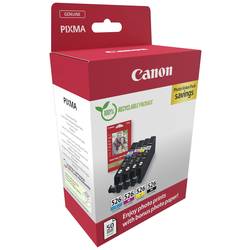 Canon Ink CLI-526 originál kombinované balení černá, azurová, purppurová, žlutá 4540B019