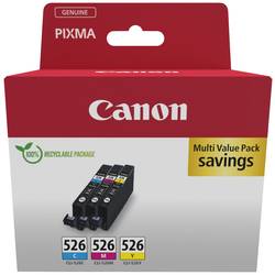Canon Ink CLI-526 originál kombinované balení azurová, purppurová, žlutá 4541B018