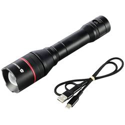 TOOLCRAFT ruční svítilna, nastavitelná, s USB rozhraním, s režimem stroboskopu, napájeno akumulátorem, 3500 lm, 7 h, 397 g