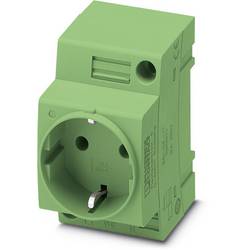 skříňový rozvaděč-zásuvka Phoenix Contact EO-CF/UT/GN zelená (d x š) 60 mm x 45 mm