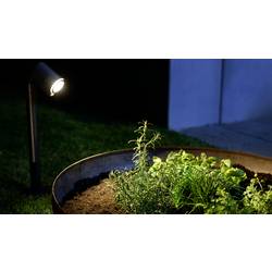 Steinel SPOT WAY N ANT 058678 venkovní LED reflektor Energetická třída (EEK2021): F (A - G) 7.86 W Barvy světla (LED svítidlo): teplá bílá