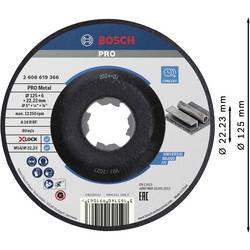 Bosch Accessories 2608619366 X-LOCK brusný kotouč lomený Průměr 125 mm Ø otvoru 22.23 mm kov, ocel, železo 1 ks