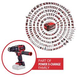 Einhell Professional Power X-Change TP-CD 18/70 Li-i BL - Solo aku příklepový šroubovák, 2cestný, bez nabíječky, bez akumulátoru, 4514315