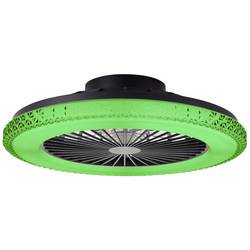 Brilliant G60040/06 Badria LED stropní světlo s ventilátorem LED modul pevně vestavěné LED 40 W černá