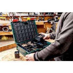 Metabo metaBOX 118 Organizer, 626897000 kufr na elektrické nářadí, ABS, zelená, černá, (š x v x h) 396 x 118 x 296 mm