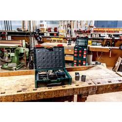 Metabo metaBOX 118 Organizer, 626897000 kufr na elektrické nářadí, ABS, zelená, černá, (š x v x h) 396 x 118 x 296 mm