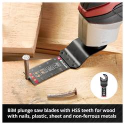 Einhell 708135 XL-PLUS-CASE Bimetal, HSS sada multifunkčního nářadí 1 sada
