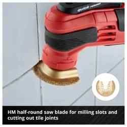 Einhell 708170 XXL -CASE Oxid hlinitý, chrom-vanadová ocel, Bimetal, HCS , HM sada multifunkčního nářadí 40 mm 1 sada