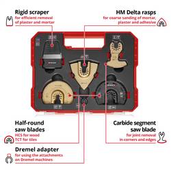 Einhell 708110 XLPLUS-CASE HCS , HM sada multifunkčního nářadí 1 sada