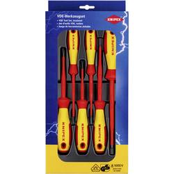 Knipex sada šroubováků, plochý, křížový PH, 6dílná, 00 20 12 V02