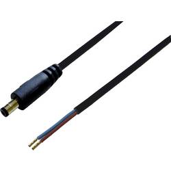 BKL Electronic 075909-750 DC konektor Dutá DC zástrčka - Kabelové dutinky 5.5 mm 2.5 mm 0.75 m 1 ks Single