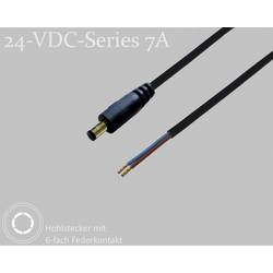 BKL Electronic 075909-750 DC konektor Dutá DC zástrčka - Kabelové dutinky 5.5 mm 2.5 mm 0.75 m 1 ks Single