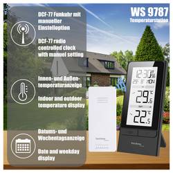 Techno Line WS9787 digitální bezdrátová meteostanice Počet senzorů (max.) 1 ks
