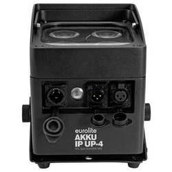 Eurolite 41700548 AKKU IP UP-4 QCL MK2 DMX LED reflektor Počet LED:4 10 W