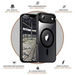 JT Berlin Case Apple iPhone Air černá, transparentní Kompatibilní s MagSafe 11160