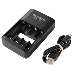 VOLTCRAFT VC-BC-4100 nabíječka akumulátorů NiMH, NiZn, Li-Ion AA, AAA